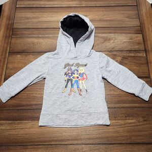 Super Hero Girls Hoodie Girl Squad Gray 2T